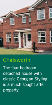 Chatsworth - The four bedroom detached house with classic Georgian Styling is a much sought after property